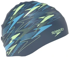 Speedo SILICONE CAP SLOGAN PRT CAP AU/AF/AM