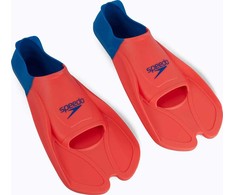 Speedo Trumpi treniruočių pelekai Raudoni/Tamsiai mėlyni dydis 35/36