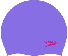 Speedo vaikiškas silikoninis dangtelis Speedo Molded Silc Cap Ju alyvinė/raudona