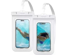 Spigen „Aqua Shield“ vandeniui atsparus dėklas A601, 2 vnt. pakuotė, baltas