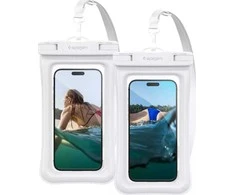 Spigen Vandeniui atsparus telefono dėklas "AquaShield" (2 vnt.), Spalva - Balta