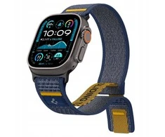 Mėlyna apyrankė Apple Watch 6 / 7 / 8 / 9 / 10 / SE / Ultra 1 / 2 ( 44 / 45 / 46 / 49 mm) laikrodžiui „Spigen Athlex Air”