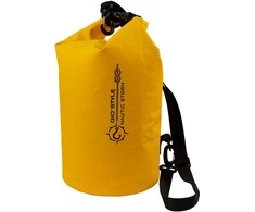 Style Stilius Atsparus vandeniui termo krepšys Dry Bag Nautic Storm M 10L, Ø20x45cm, geltonas