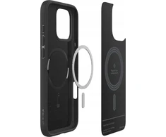 Dėklas Spigen Caseology Parallax MagSafe, matte juodas - iPhone 16 Pro