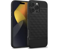 Dėklas Spigen Caseology Parallax MagSafe, matte juodas - iPhone 16 Pro