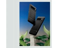 Dėklas Spigen Caseology Parallax matte juodas - Google Pixel 8 Pro