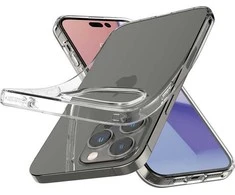 Dėklas „SpigenSpigen Crystal Flex“ / „Liquid Crystal iPhone 14/15 Pro“ skaidrus