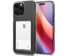 Dėklas Spigen Crystal Slot, krištolo skaidrumo – iPhone 16 Pro Max