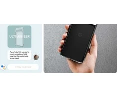 Dėklas Spigen „Cyrill Ultra Sheer“, matinis skaidrus – „Google Pixel 8“