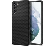 Dėklas Spigen Liquid Air, juodas - Galaxy S21+