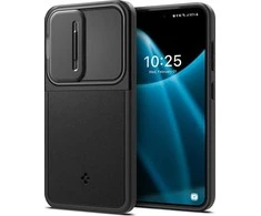 Samsung Galaxy S24 Spigen Optik Armor dėklas telefonui juodos spalvos