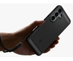 Dėklas SPIGEN RUGGED ARMOR GALAXY S25 FE / S26 FE matinis juodas