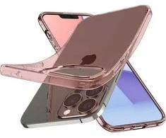 Dėklas SPIGEN IPHONE 13 PRO LIQUID CRYSTAL FLEX ROSE CRYSTAL