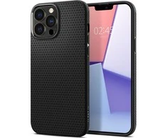Spigen Liquid Air dėklas skirtas Apple iPhone 13 Pro, spalva - Matte Black