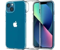 Spigen Liquid Crystal dėklas skirtas Apple iPhone 13, spalva - Crystal Clear