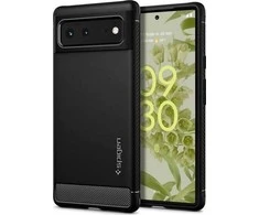 Dėklas Spigen Rugged Armor, juodas - Google Pixel 6