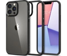 Spigen Ultra Hybrid dėklas skirtas Apple iPhone 13 Pro Max, spalva - Matte Black