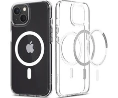 Spigen Ultra Hybrid (MagFit) dėklas skirtas Apple iPhone 13 Mini, spalva - Balta