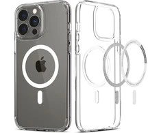 Spigen Ultra Hybrid (MagFit) dėklas skirtas Apple iPhone 13 Pro, spalva - Balta