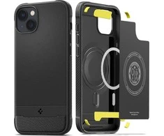 Spigen Rugged Armor Mag MagSafe Apple iPhone 14 – dėklas telefonui juodos spalvos