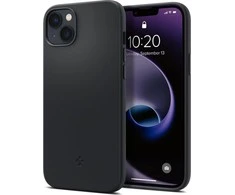 Spigen dėklas Silicone Fit Mag Magsafe iPhone 14 Plus 6,7 juodas