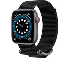 Išmaniojo laikrodžio Apple 4/5/6/7/SE dirželis, Juodos spalvos, 44/45mm