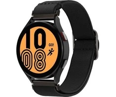 Išmaniojo laikrodžio Samsung Galaxy dirželis, Juodos spalvos, 40/42/44/46mm