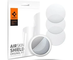 „Spigen AirSkin Shield HD“ 4 vnt. pakuotė, skaidri – „Apple AirTag“