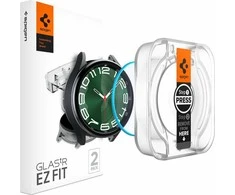 Spigen GLAS.TR EZ FIT 2 vnt. – Tempered glass for Samsung Galaxy Watch 6 Classic 47 mm (2 pcs)
