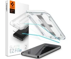 Apsauginis stiklas telefonui Samsung Galaxy S24 Plus Spigen Glas.tr „EZ Fit” 2 vnt. skaidrus
