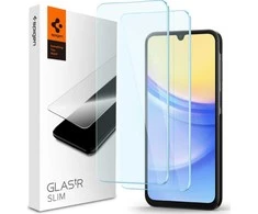 Spigen Glas.TR Slim 2 vnt. – Apsauginis stiklas skirtas Samsung Galaxy A15 4/5G / A25 5G / M15 5G (2 pcs)