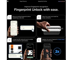 GRŪDINTAS STIKLAS Spigen GLAS.TR EZ FIT PRO AC 2-PACK GOOGLE PIXEL 11 PRO XL SKAIDRUS