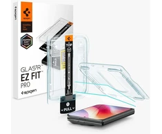 GRŪDINTAS STIKLAS Spigen GLAS.TR EZ FIT PRO HD AC 2-PACK IPHONE DUO CLEAR