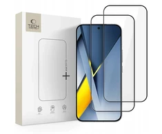 Tech-Protect Glass Fit+ 2-pack skirtas Xiaomi Poco F8 Pro Ultra – juodas