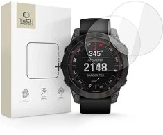 Tech-Protect Glass Fit+ 2-pack apsauginis stiklas skirtas Garmin Fenix 7X / 7X Pro – skaidrus