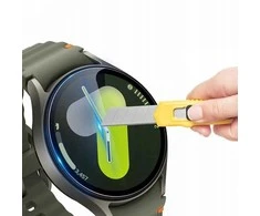 Apsauginis grūdintas stiklas Samsung Galaxy Watch 4 / 5 / 6 / 7 (44 mm) laikrodžiui „Tech-Protect Glass Fit+ 2 vnt.”