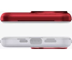 Dėklas Spigen Klasikinis C1 MagSafe, rubinas - iPhone 15 Pro