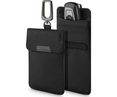 Spigen krepšys KEYLESS RFID SIGNAL BLOCKER juodos spalvos