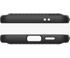Dėklas Spigen Liquid Slot, matte juodas - Samsung Galaxy S24+