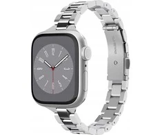 Spigen Modern Fit 316L Band, sidabrinis - Apple Watch 42mm/41mm/40mm/38mm