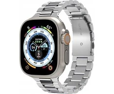 Spigen Modern Fit 316L Band, sidabrinis - Apple Watch 49mm/46mm/45mm/44mm/42mm