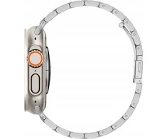 Spigen Modern Fit 316L dirželis, sidabro spalvos - Apple Watch 49mm/46mm/45mm/44mm/42mm