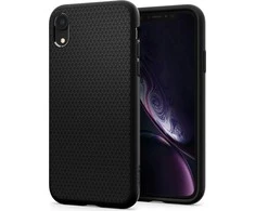 Dėklas Spigen Liquid Air, juodos spalvos – Apple iPhone XR