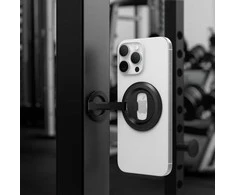 Spigen O-Mag magnetinis telefono laikiklis su reguliuojamu stovu