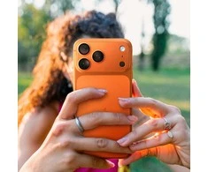 Spigen Optik Pro XL Camera Lens Glass for iPhone 17 Pro Max - Oranžinis