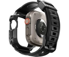 Spigen Rugged Armor „Pro” Apple Watch Ultra (49mm) juodos spalvos