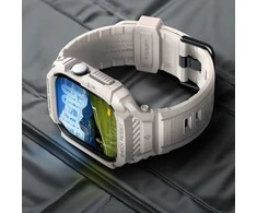 Spigen Rugged Armor Pro apyrankė skirta Apple Watch 42mm – rusvai gelsvas