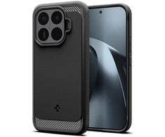 Dėklas SPIGEN RUGGED ARMOR XIAOMI 17T PRO MATINIS Juodas