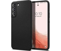 Spigen Liquid Air dėklas skirtas Samsung Galaxy S22, spalva - Matte Black