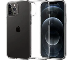 „SPIGEN“ skystųjų kristalų iPhone 12/12 PRO skaidrus dėklas